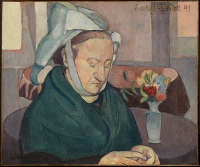 Portret Madame Lemasson autorstwa Emile Bernard