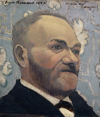 Portret ojca Tanguy, 1887 autorstwa Emile Bernard