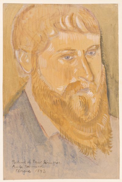 Portret Paula Sérusier autorstwa Emile Bernard