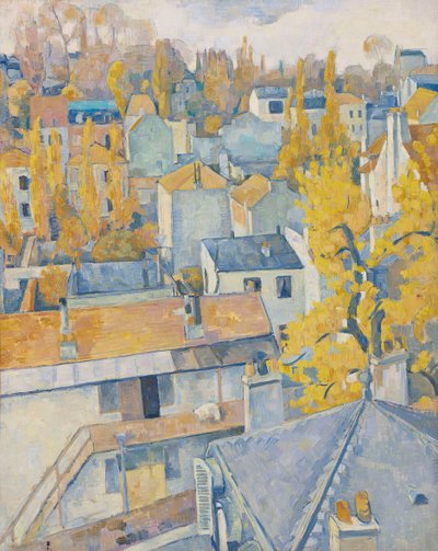 Widok z dachu, 1890. autorstwa Emile Bernard