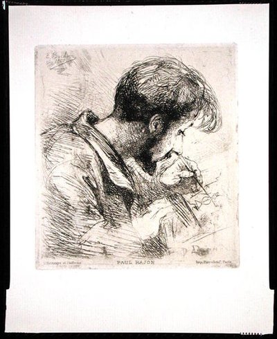 Portret Paula Rajona autorstwa Emile Boilvin