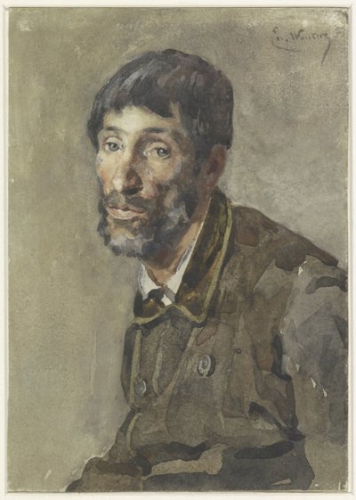 Portret mężczyzny autorstwa Emile Charles Wauters