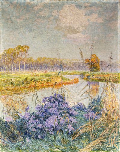La Lys - De Leie, ur. 1902 autorstwa Emile Claus