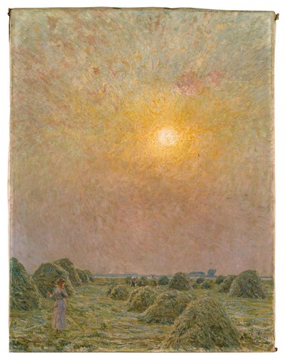 Zachód słońca autorstwa Emile Claus
