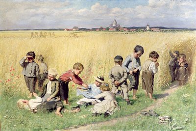 Droga do szkoły autorstwa Emile Claus