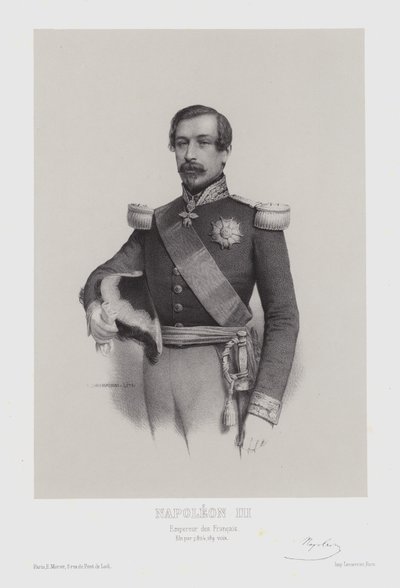 Napoleon III, cesarz Francji autorstwa Emile Desmaisons