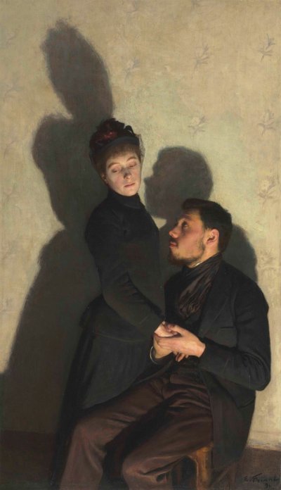 Rzuć cienie, 1891. autorstwa Emile Friant