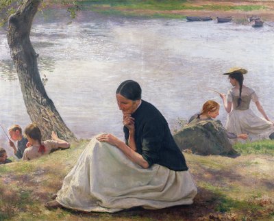 Pamiątka, 1891 autorstwa Emile Friant