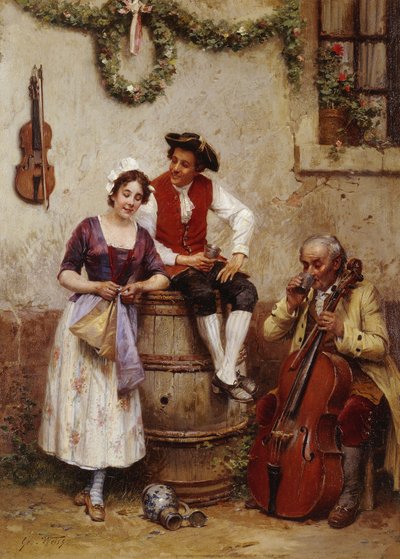 Powitalne rozproszenie autorstwa Emile Georges Weiss