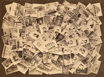 [Reklama fotograficzna], lata 60. XIX wieku. autorstwa Emile Gsell