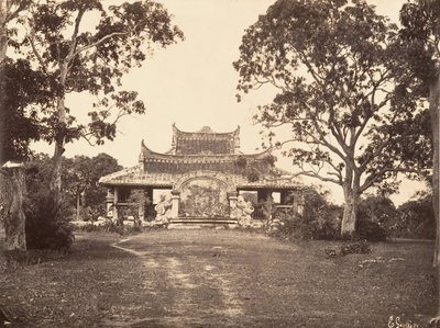Grób biskupa Adran, 1866. autorstwa Emile Gsell