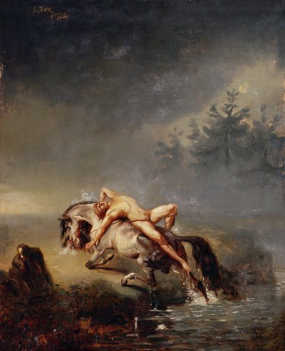 Mazeppa autorstwa Emile Jean Horace Vernet