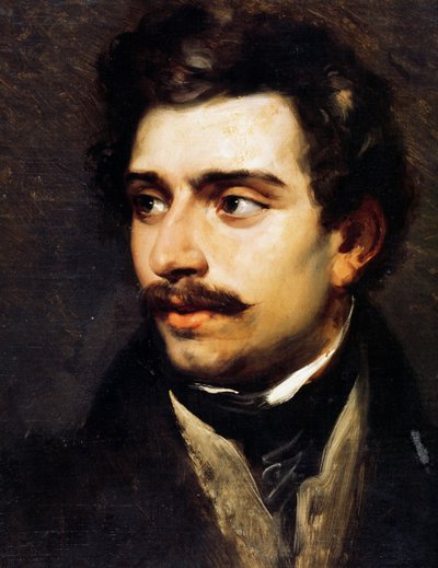 Portret Federico Ricciego (Neapol autorstwa Emile Jean Horace Vernet