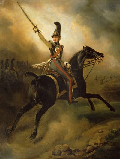 Portret Friedricha Heinricha (1584-1647) 1830 autorstwa Emile Jean Horace Vernet