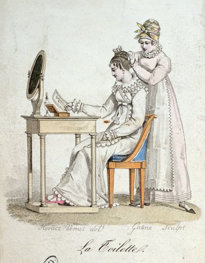 Toaletka, c.1816 autorstwa Emile Jean Horace Vernet