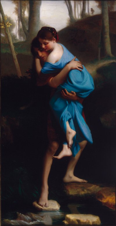 „Paul i Virginia”, 1866. autorstwa Emile Levy
