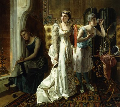 Kopciuszek i jej Złe Siostry, 1892 autorstwa Emile Meyer