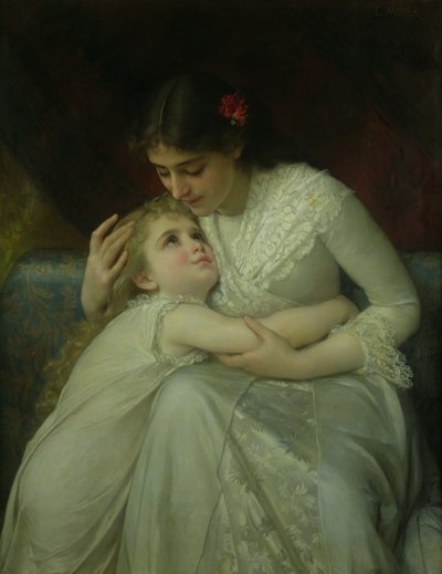 Matka i dziecko autorstwa Emile Munier