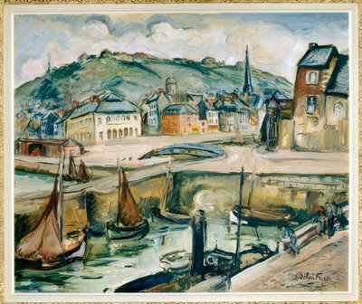 Honfleur autorstwa Emile Othon Friesz