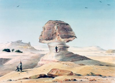 „Sfinks”, XIX wiek autorstwa Emile Prisse d