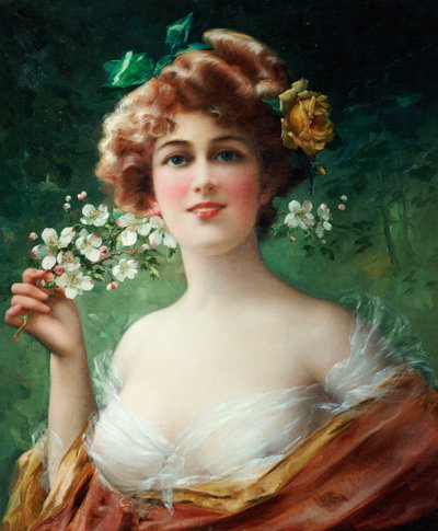 Kwitnąca piękność autorstwa Emile Vernon