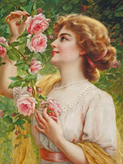 Pachnące róże autorstwa Emile Vernon