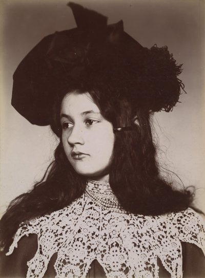 Denise Zola, ca. 1900. autorstwa Emile Zola