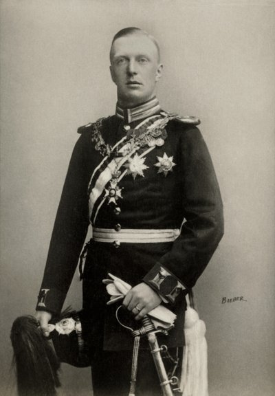 Portret Henryka, księcia Holandii, księcia Meklemburgii (1876) autorstwa Emilie Bieber