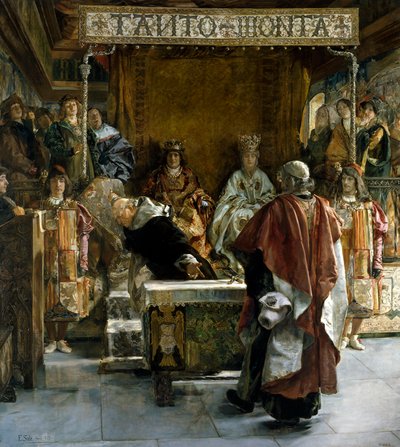 Wypędzenie Żydów z Hiszpanii (w roku 1492), 1889 autorstwa Emilio Sala Francés