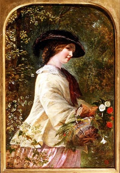 Sprzedawca kwiatów autorstwa Emily Mary Osborn