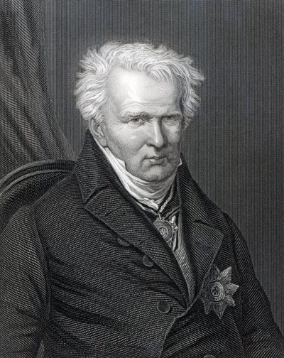 Alexander von Humboldt, grawerowane przez C. Cook autorstwa Emma Gaggiotti Richards