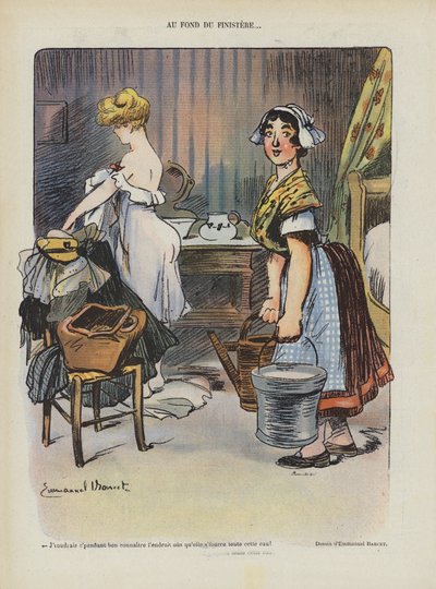 Ilustracja do Le Rire autorstwa Emmanuel Barcet