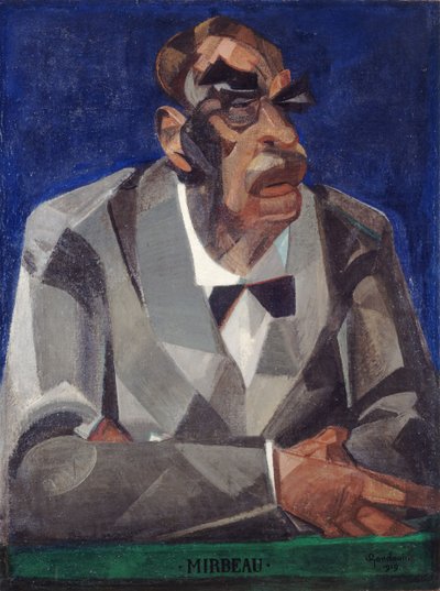 Oktawa Mirbeau 1848-1917, 1919. autorstwa Emmanuel Gondouin