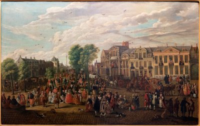 Widok na miasto Gandawa (De Kouter) autorstwa Engelbert van Siclers