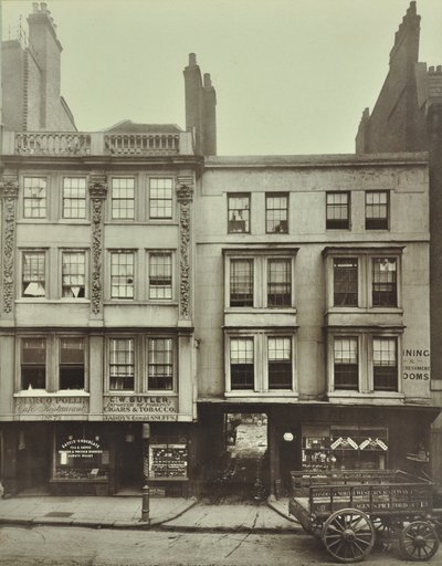 5-7 Aldgate, Londyn, 1883 autorstwa English Photographer