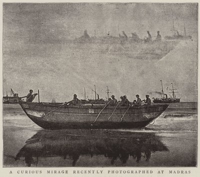 Ciekawy miraż niedawno sfotografowany w Madras autorstwa English Photographer