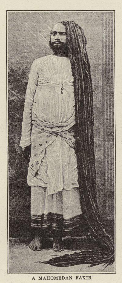 Mahomedański fakir autorstwa English Photographer
