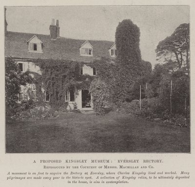 Proponowane Muzeum Kingsley, Plebania Eversley autorstwa English Photographer