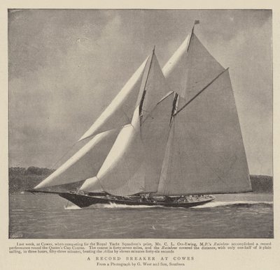 Rekord w Cowes autorstwa English Photographer