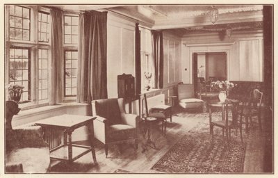 Wspólny pokój w Crosby Hall, Cheyne Walk autorstwa English Photographer