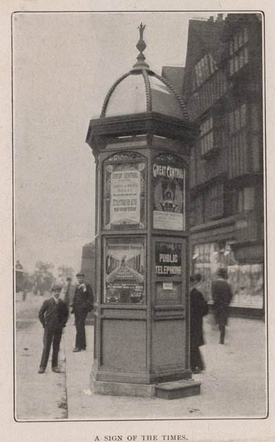 Telefon publiczny autorstwa English Photographer
