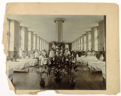 Oddział w szpitalu św. Tomasza, 1908 autorstwa English Photographer