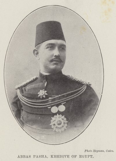 Abbas Pasza, chedyw Egiptu autorstwa English Photographer