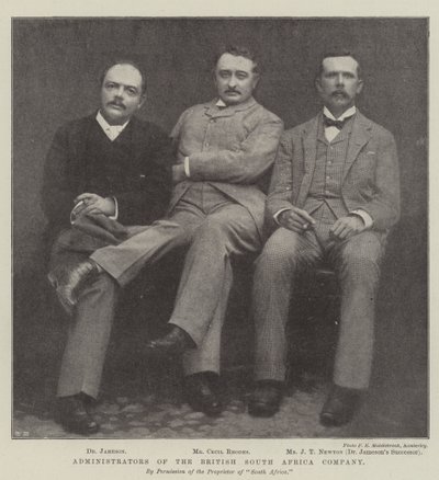 Administratorzy brytyjskiej firmy południowoafrykańskiej autorstwa English Photographer