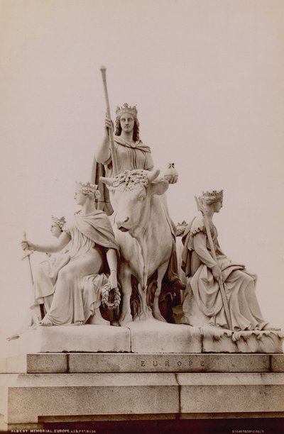 Albert Memorial, South Kensington, Londyn autorstwa English Photographer