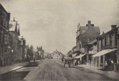 Aldeburgh, High Street (zdjęcie czarno-białe) autorstwa English Photographer