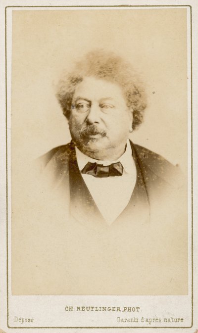 Alexandre Dumas, pisarz autorstwa English Photographer