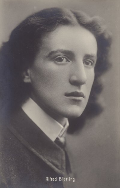 Alfred Bierling, muzyk autorstwa English Photographer