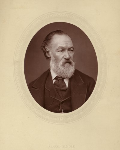 Alfred Elmore, irlandzki malarz o tematyce historycznej autorstwa English Photographer