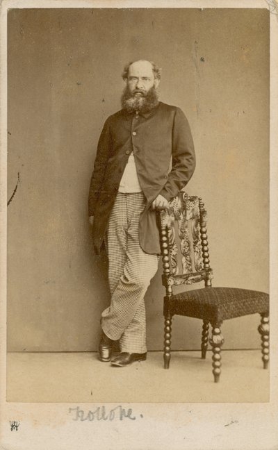Anthony Trollope, powieściopisarz autorstwa English Photographer
